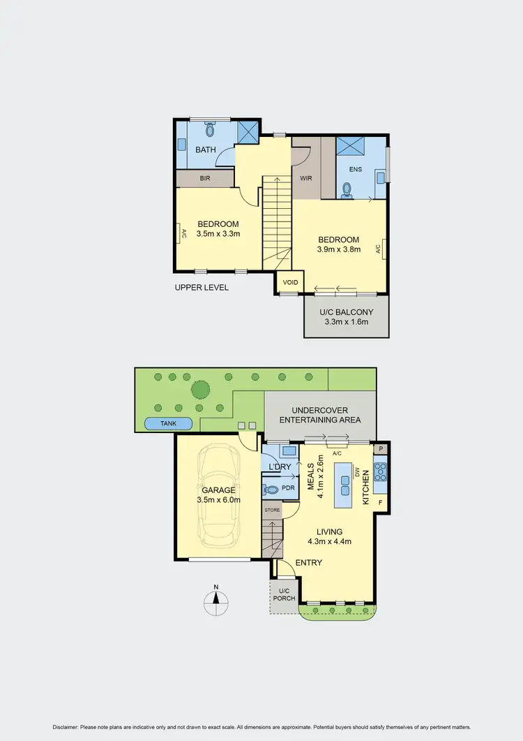 Floorplan of Homely townhouse listing, 2/26 Bonwick Street, Fawkner VIC 3060