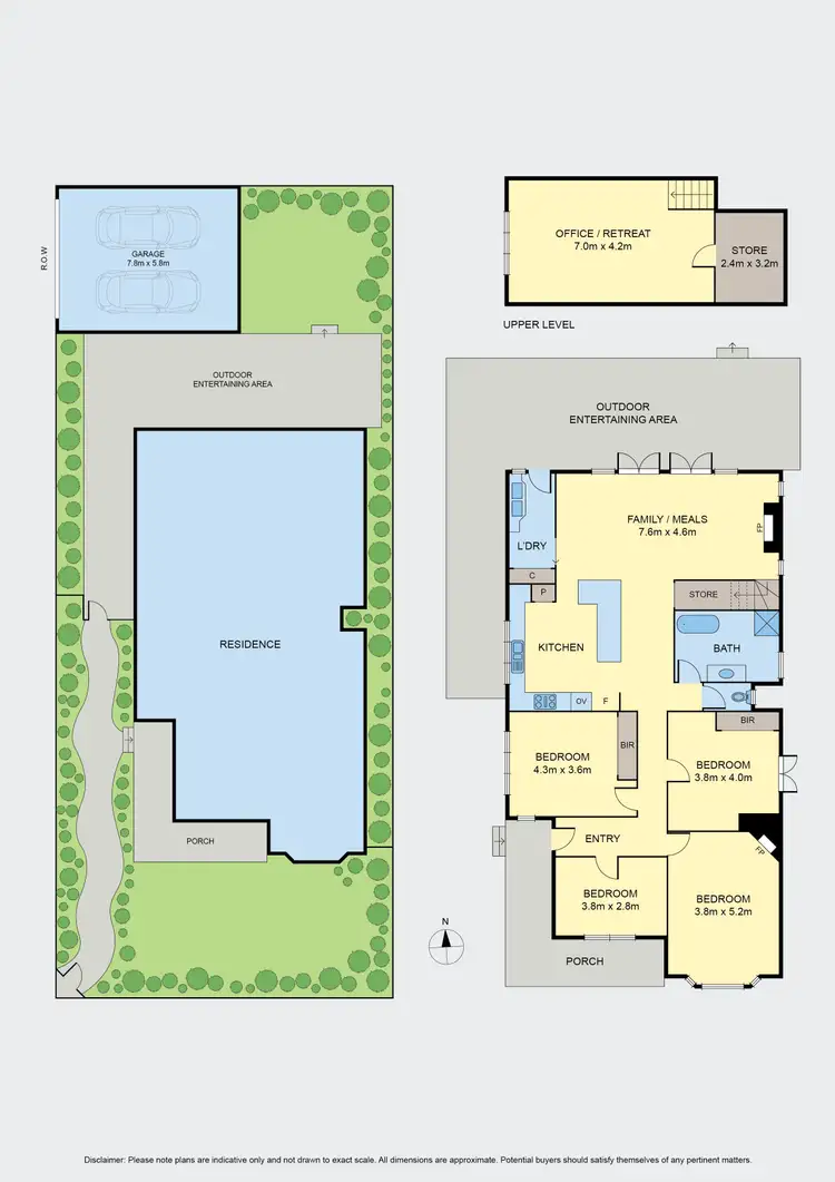 Floorplan of Homely house listing, 36 Kent Street, Ascot Vale VIC 3032