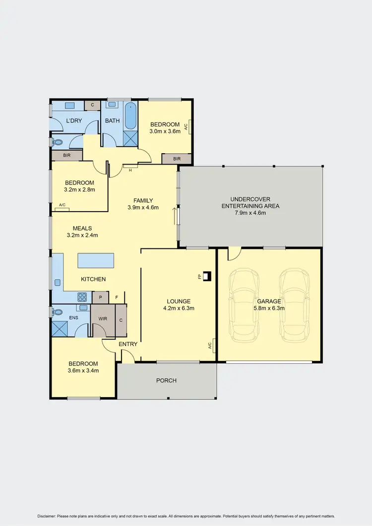 Floorplan of Homely house listing, 4 Sunny Park Close, Gisborne VIC 3437