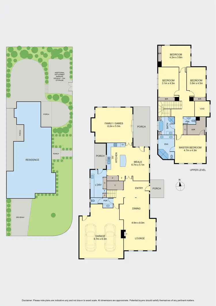Floorplan of Homely house listing, 42 Upland Road, Strathmore VIC 3041