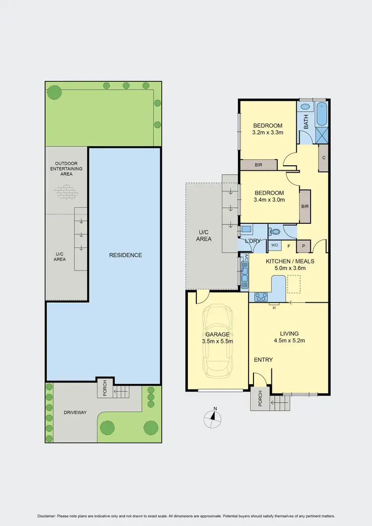 Floorplan of Homely villa listing, 4/81 Station Road, Glenroy VIC 3046