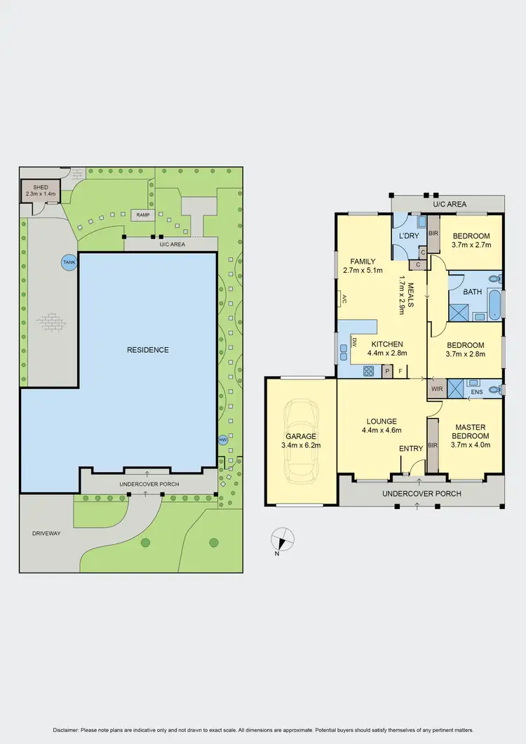 Floorplan of Homely unit listing, 11C Borrell Street, Keilor VIC 3036