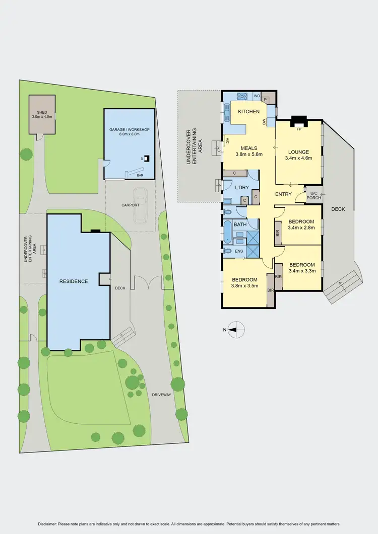Floorplan of Homely house listing, 5 Manolive Court, Sunbury VIC 3429