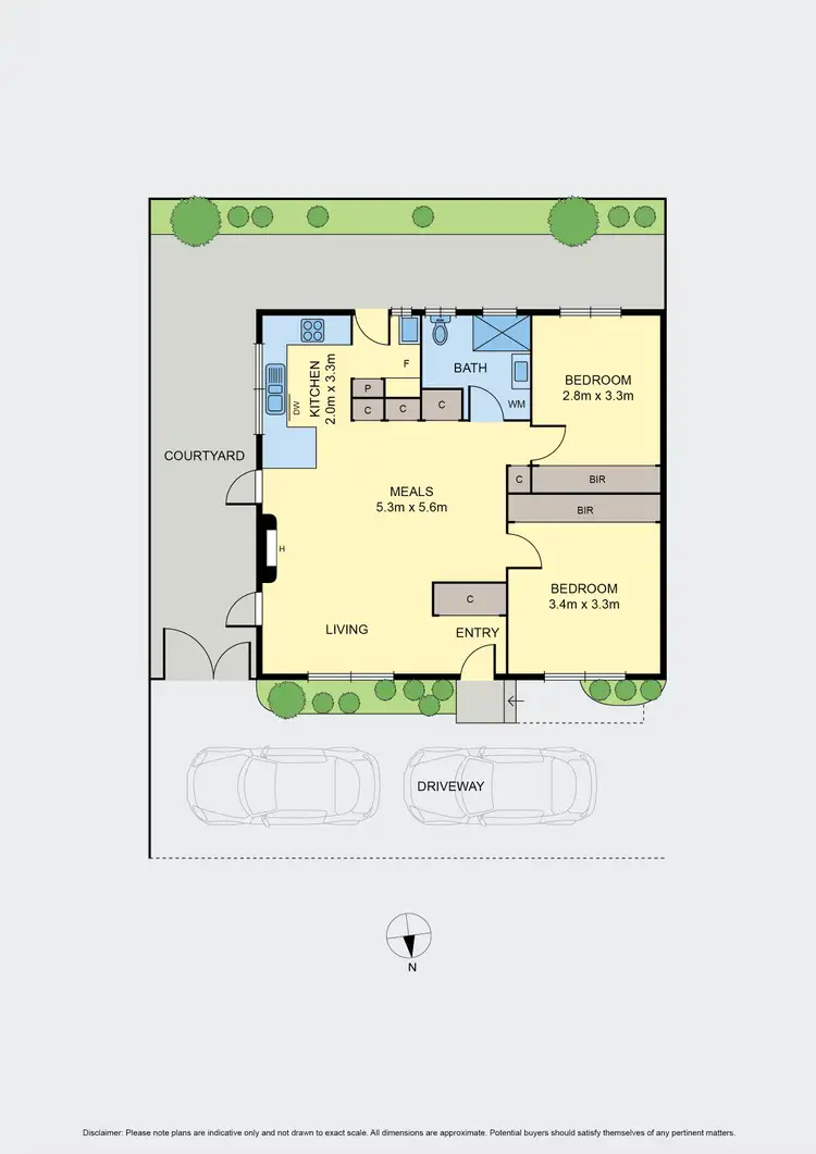Floorplan of Homely unit listing, 10/28 Melissa Street, Strathmore VIC 3041