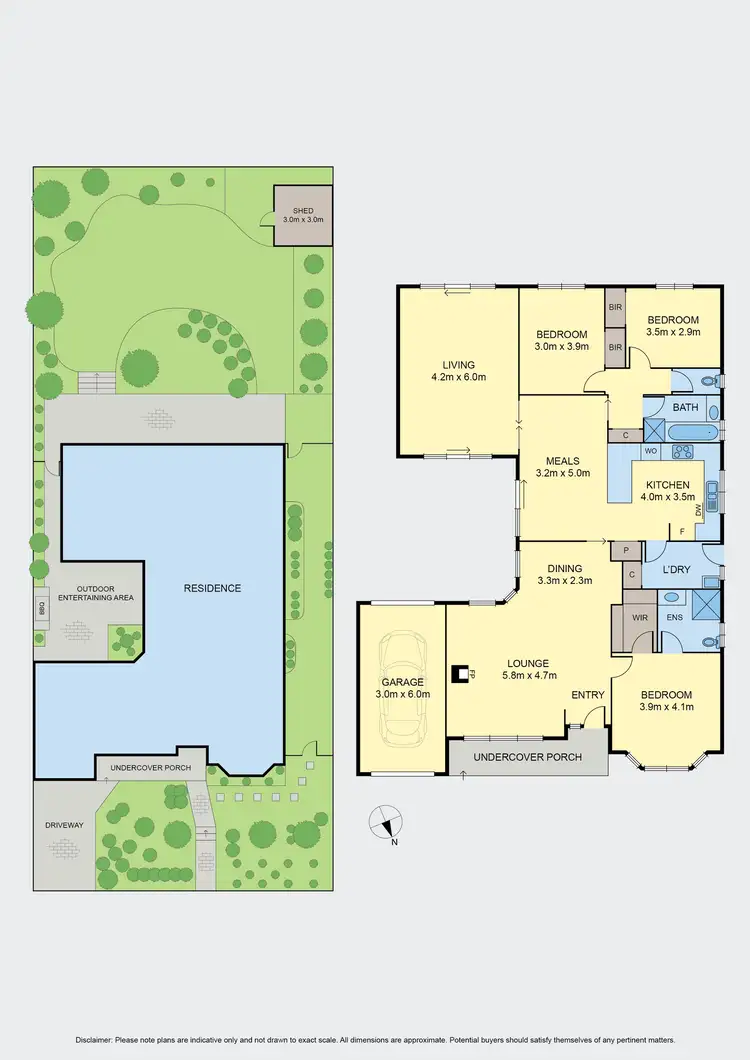 Floorplan of Homely house listing, 10 Lister Crescent, Sunbury VIC 3429