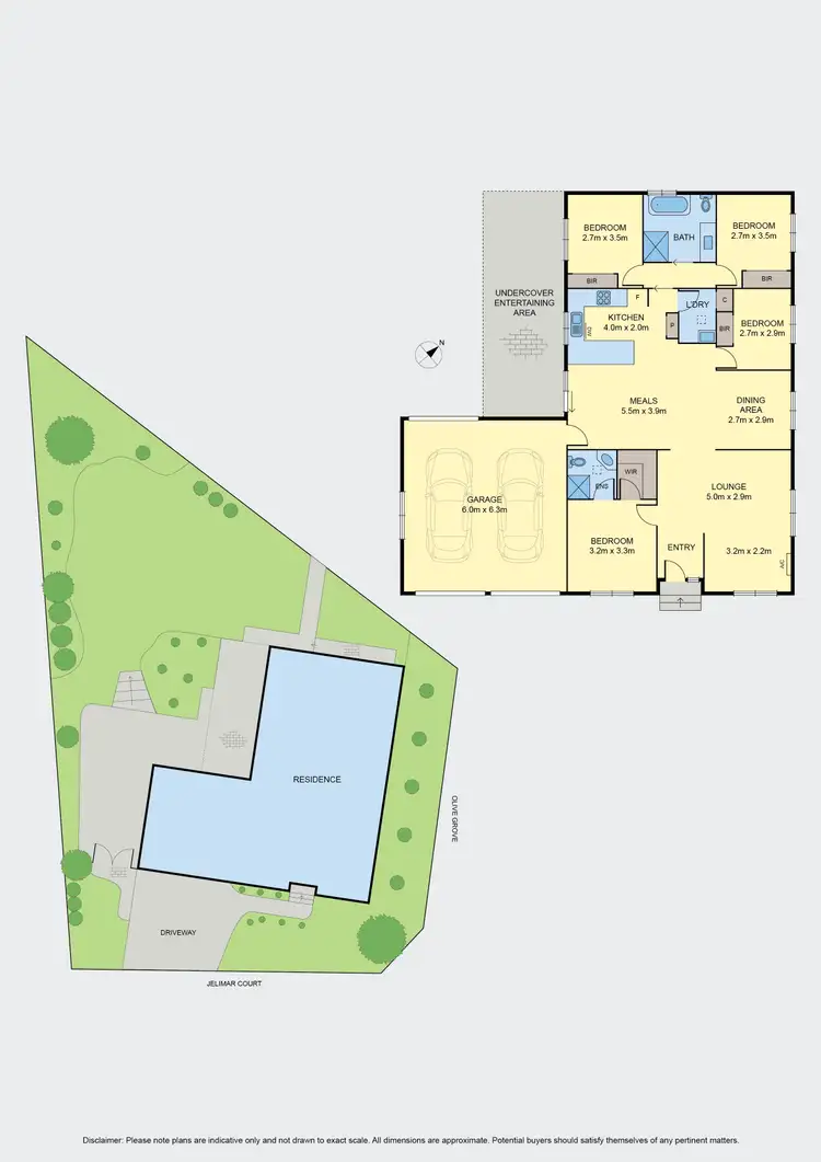 Floorplan of Homely house listing, 39 Olive Grove, Sunbury VIC 3429