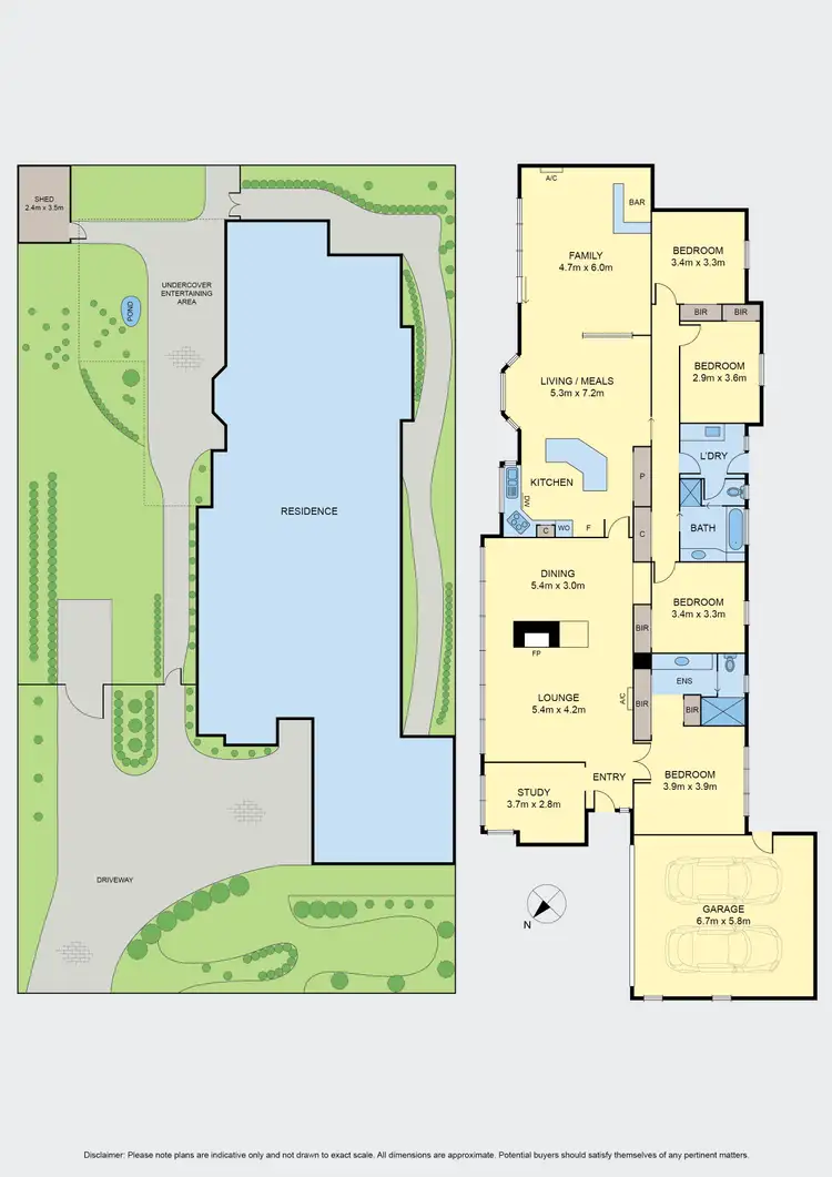 Floorplan of Homely house listing, 2 Arcadia Close, Taylors Lakes VIC 3038