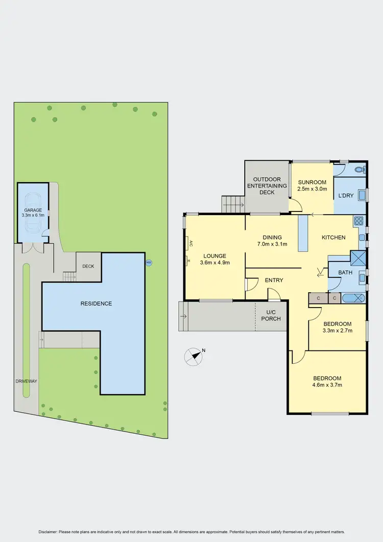 Floorplan of Homely house listing, 53 Alpine Grove, Pascoe Vale VIC 3044