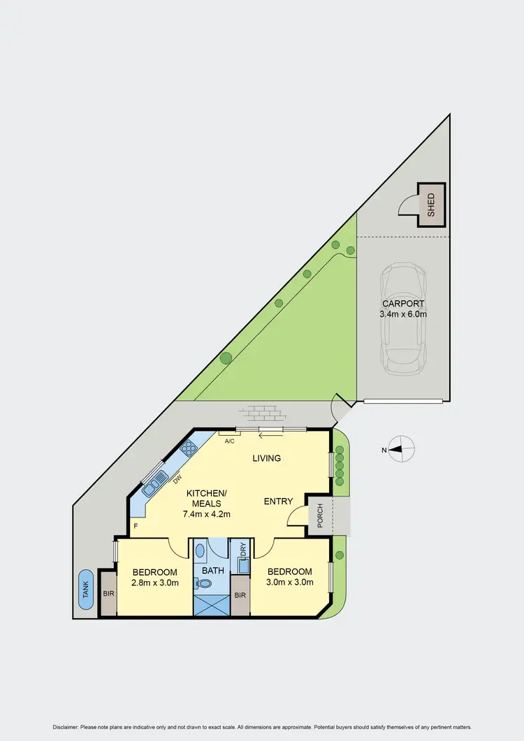 Floorplan of Homely villa listing, 3/14 Suffolk Street, Reservoir VIC 3073
