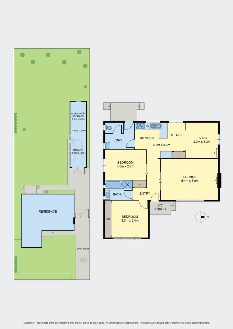 Floorplan of Homely house listing, 71 Camperdown Avenue, Sunshine North VIC 3020