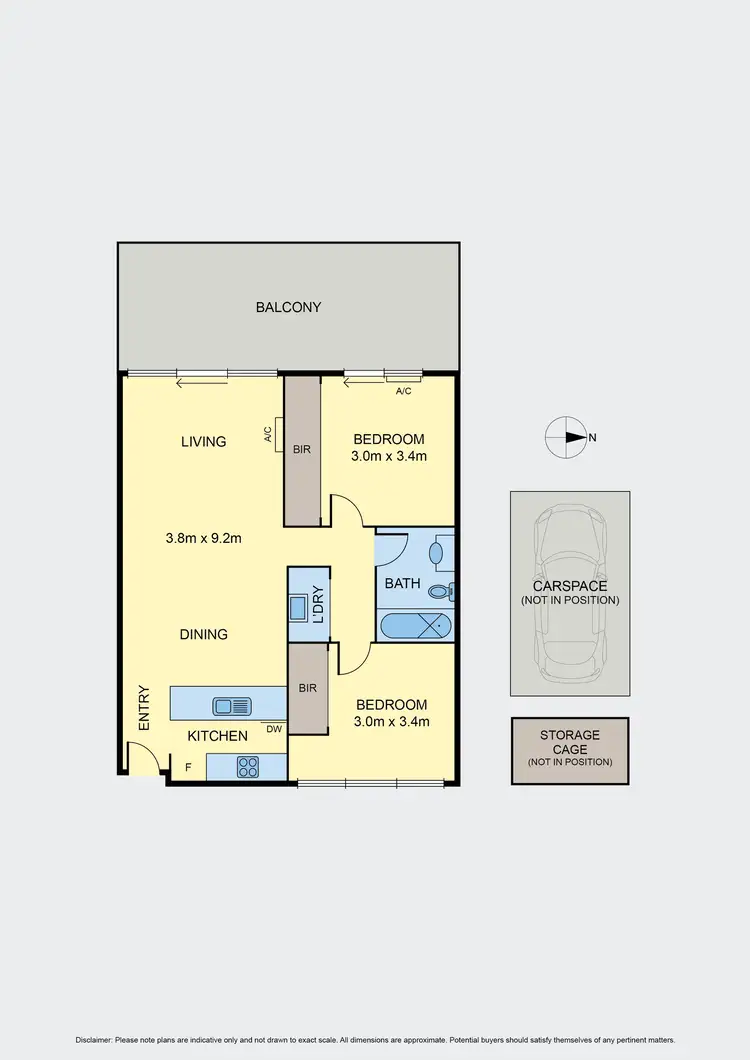 Floorplan of Homely apartment listing, 15/2 Eucalyptus Drive, Maidstone VIC 3012