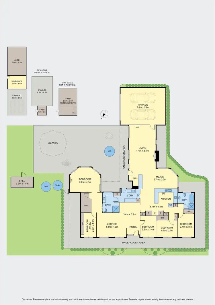 Floorplan of Homely house listing, 81 Fielding Drive, Gisborne South VIC 3437