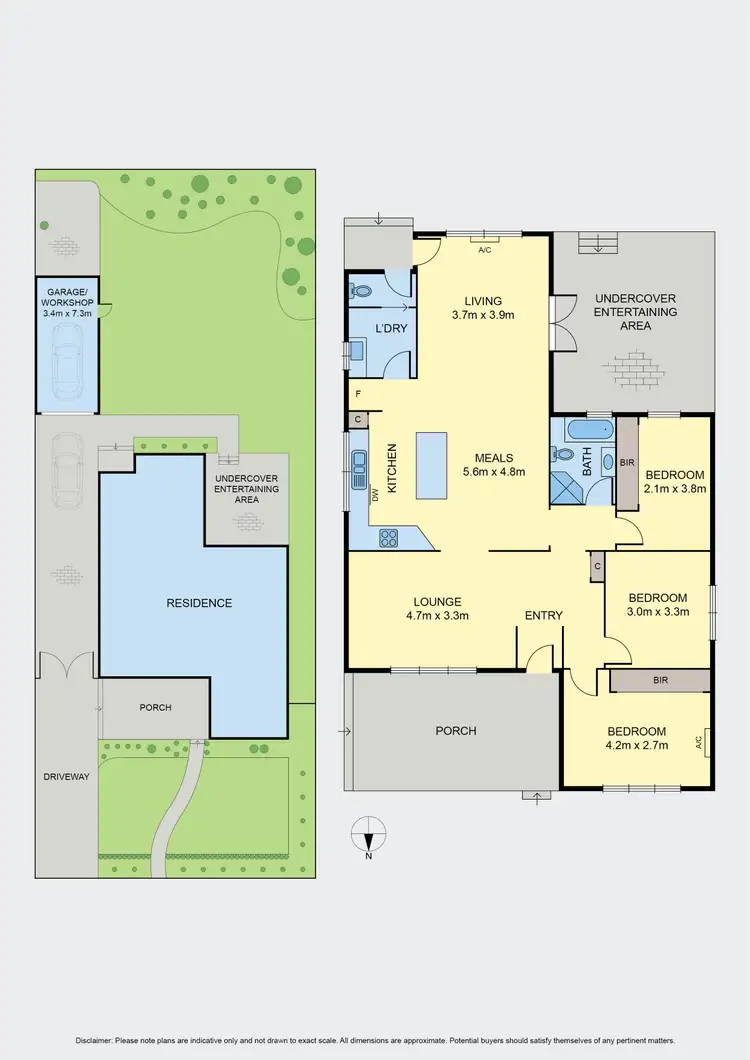Floorplan of Homely house listing, 47 Victoria Street, Oak Park VIC 3046