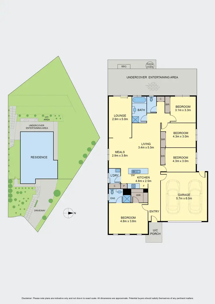 Floorplan of Homely house listing, 9 Oswin Court, Sunbury VIC 3429