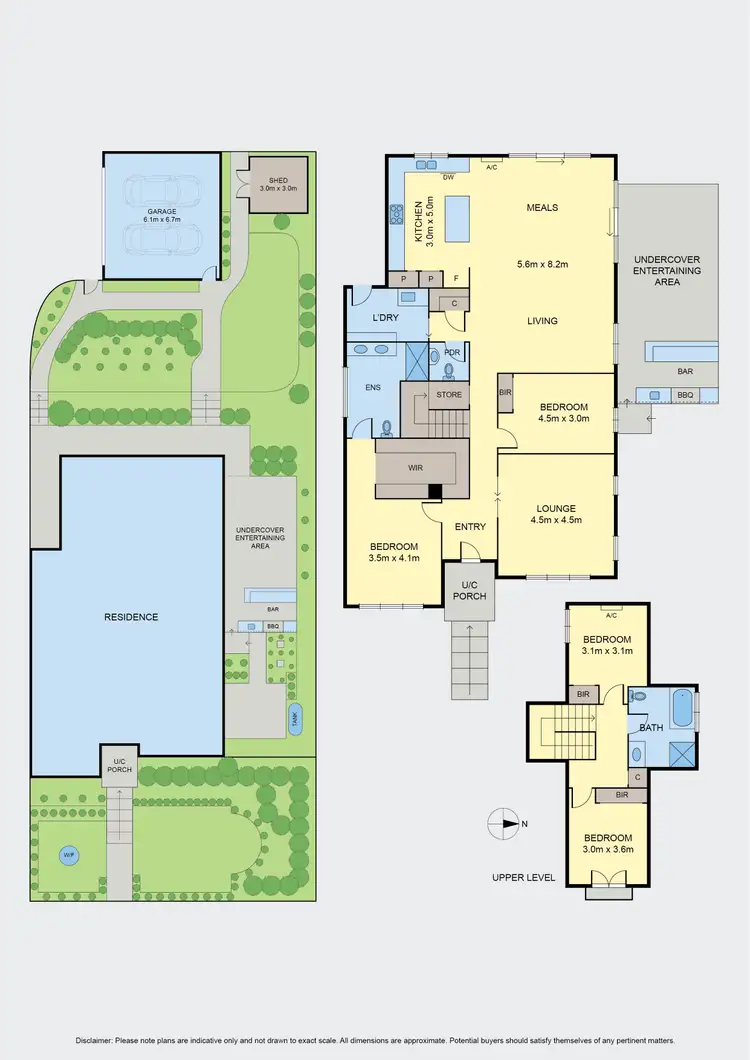 Floorplan of Homely villa listing, 1/54 Goode Street, Gisborne VIC 3437