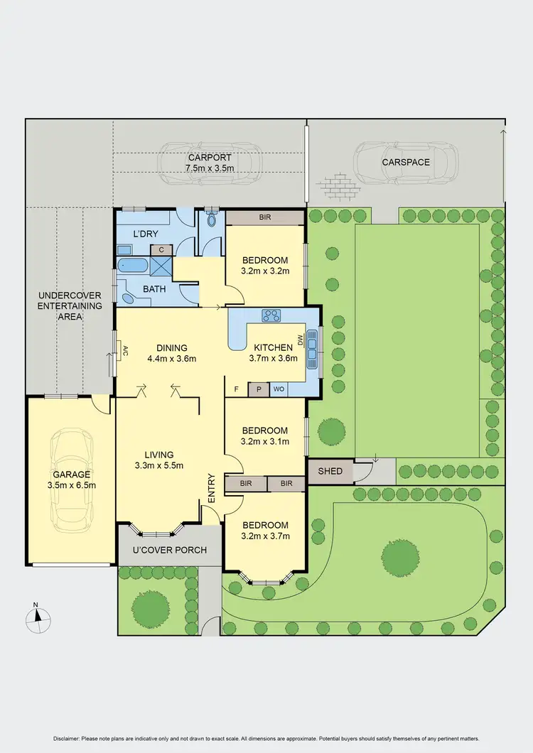 Floorplan of Homely unit listing, 65a Goodwood Drive, Keilor Downs VIC 3038