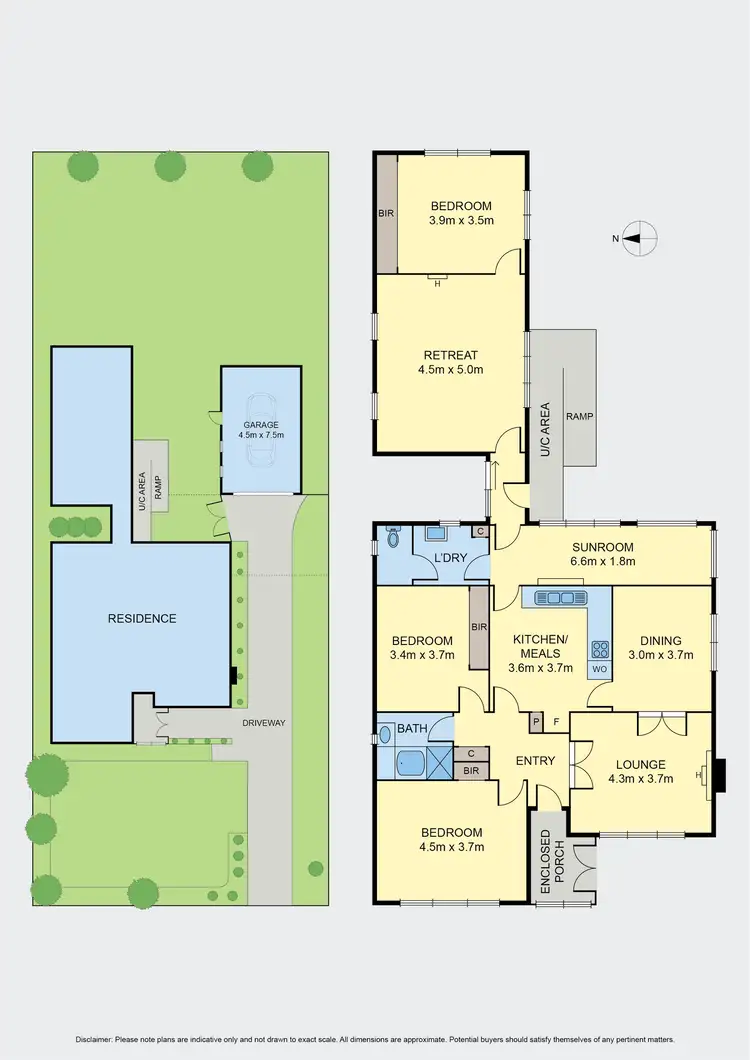 Floorplan of Homely house listing, 32 Deakin Street, Essendon VIC 3040