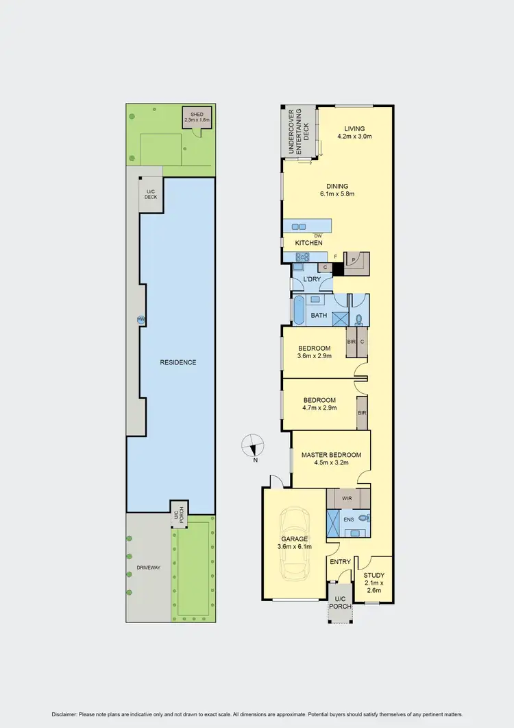 Floorplan of Homely townhouse listing, 47 Haldane Road, Niddrie VIC 3042