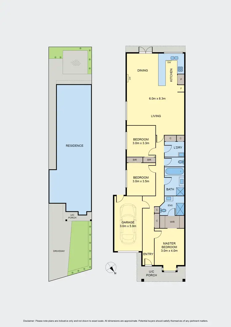 Floorplan of Homely unit listing, 41 Brosnan Crescent, Strathmore VIC 3041