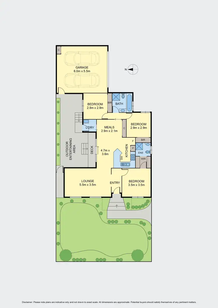 Floorplan of Homely villa listing, 60 Hoffmans Road, Essendon VIC 3040