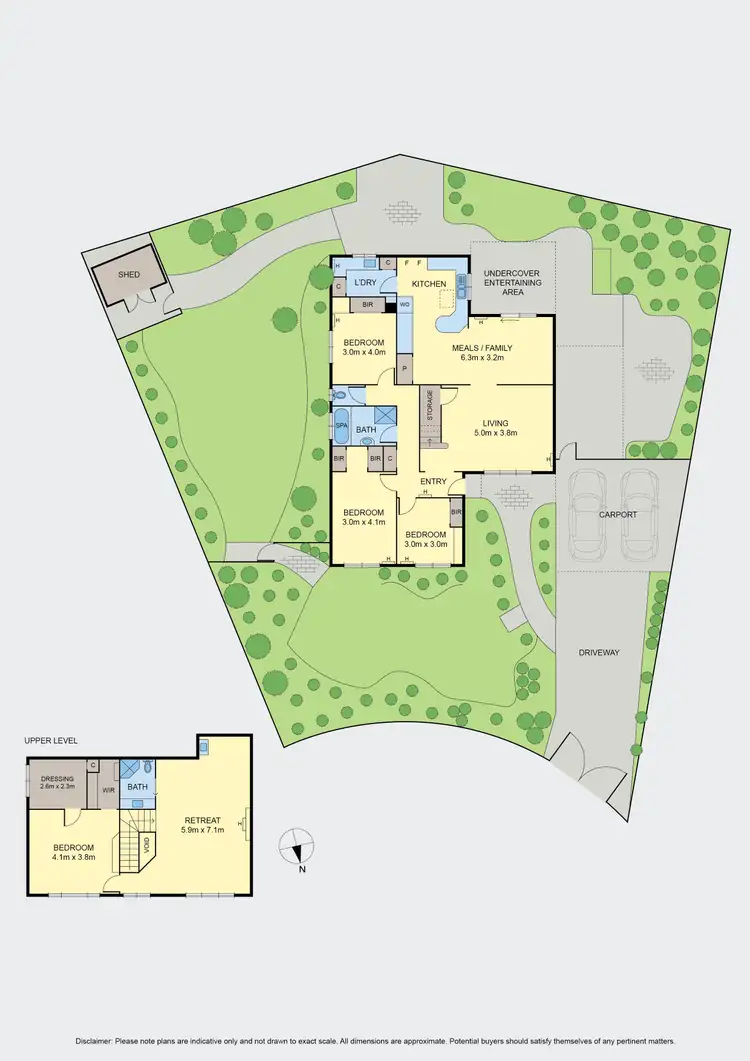 Floorplan of Homely house listing, 10 Oran Close, Keilor Downs VIC 3038