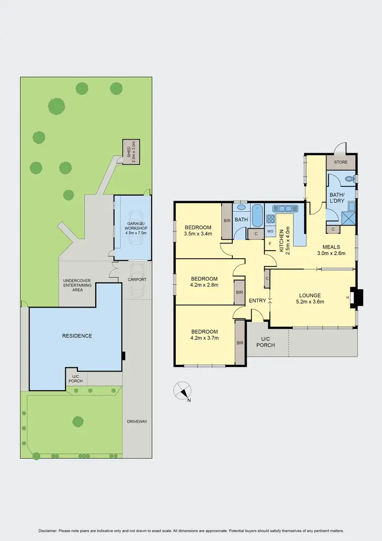 Floorplan of Homely house listing, 101 Gowrie Street, Glenroy VIC 3046