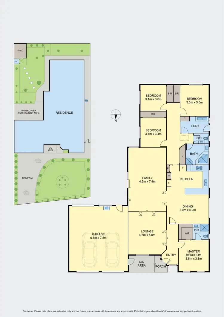 Floorplan of Homely house listing, 79 Willys Avenue, Keilor Downs VIC 3038