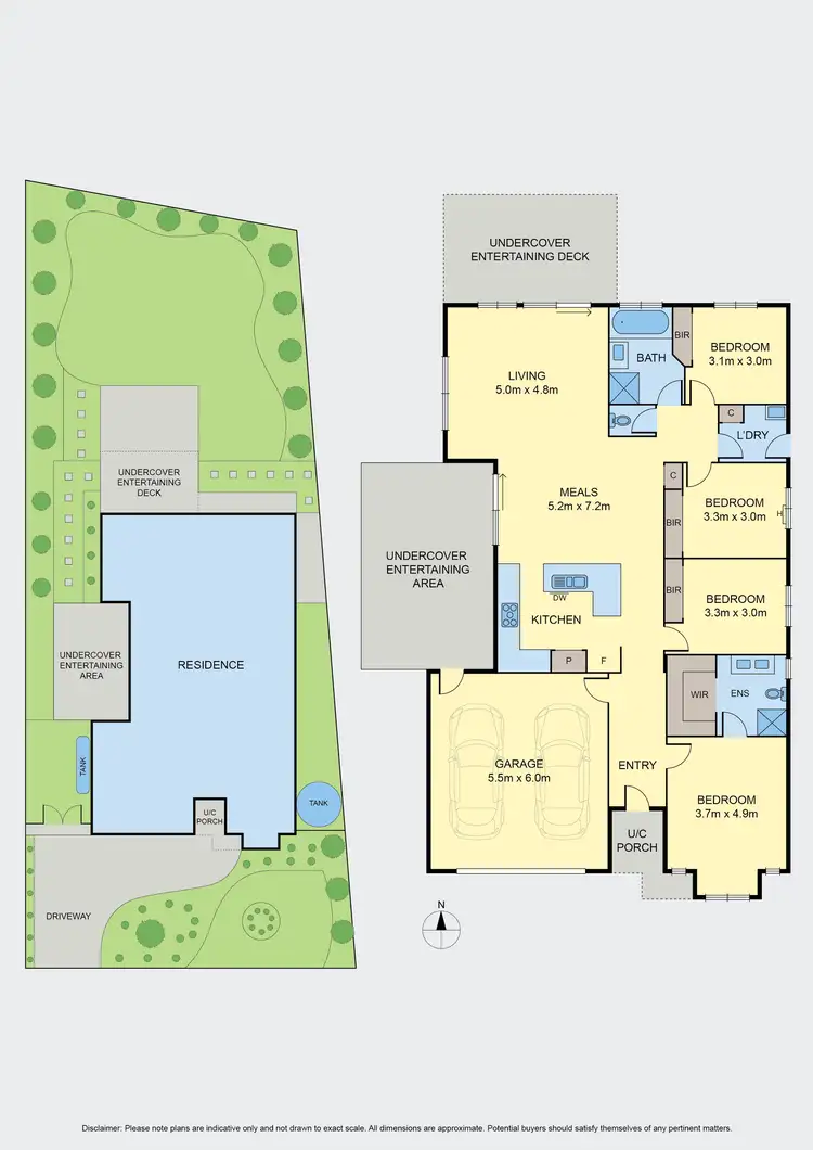 Floorplan of Homely house listing, 57 Sunny Park Close, Gisborne VIC 3437