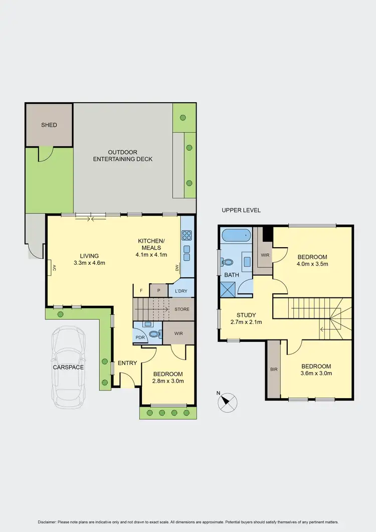Floorplan of Homely townhouse listing, 3/14 Fawkner Road, Pascoe Vale VIC 3044