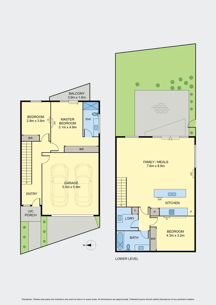 Floorplan of Homely townhouse listing, 32/24 Craig Street, Keilor East VIC 3033