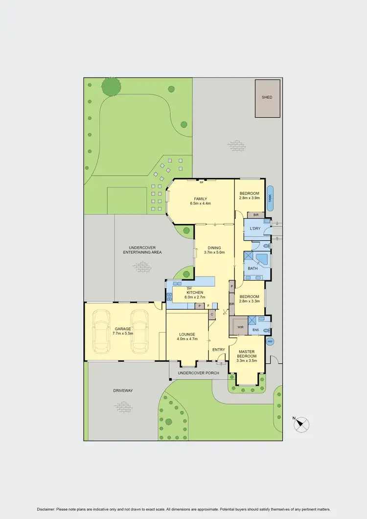Floorplan of Homely house listing, 186 Lady Nelson Way, Taylors Lakes VIC 3038