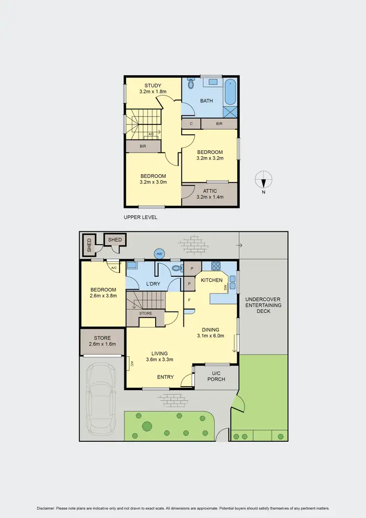 Floorplan of Homely townhouse listing, 17 Brearley Parade, Pascoe Vale South VIC 3044