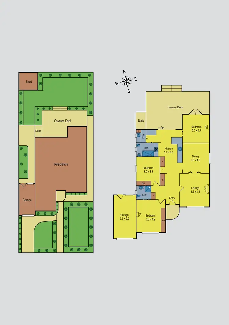 Floorplan of Homely house listing, 264 Ohea Street, Pascoe Vale South VIC 3044