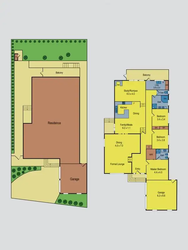 Floorplan of Homely house listing, 1 Fireball Court, Taylors Lakes VIC 3038