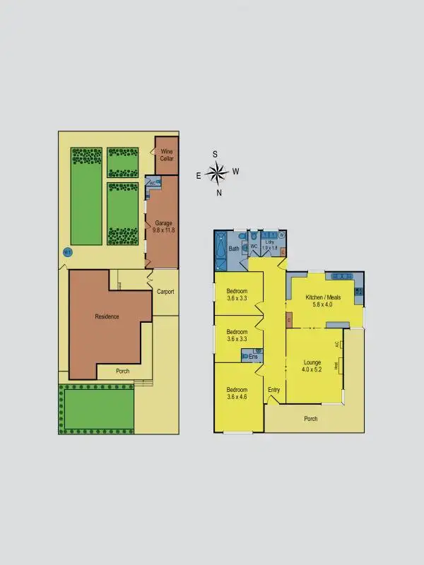 Floorplan of Homely house listing, 9 Lowson Street, Fawkner VIC 3060