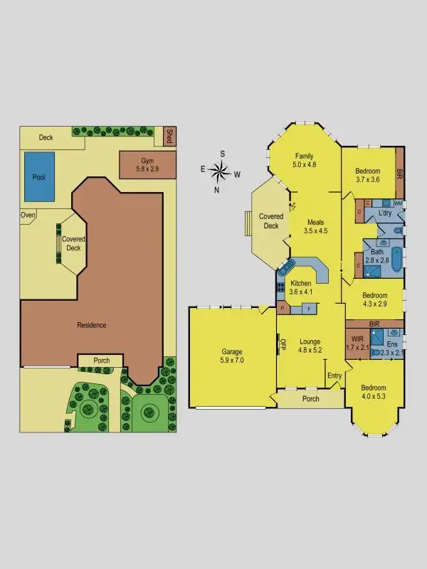 Floorplan of Homely house listing, 22 Tormorvey Avenue, Hillside VIC 3037