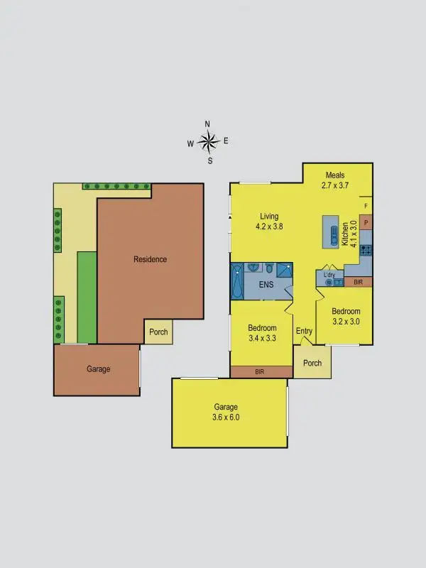 Floorplan of Homely unit listing, 3/83 Maude Avenue, Glenroy VIC 3046