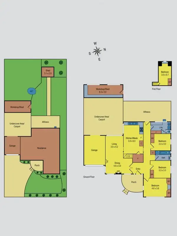 Floorplan of Homely house listing, 157 Cumberland Road, Pascoe Vale VIC 3044