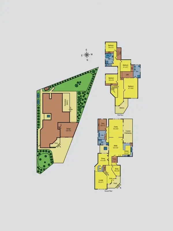 Floorplan of Homely house listing, 2 Hillman Court, Avondale Heights VIC 3034