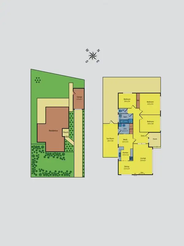 Floorplan of Homely house listing, 3 North Circular Road, Gladstone Park VIC 3043
