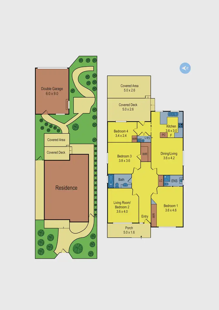Floorplan of Homely house listing, 120 Barrow Street, Coburg VIC 3058