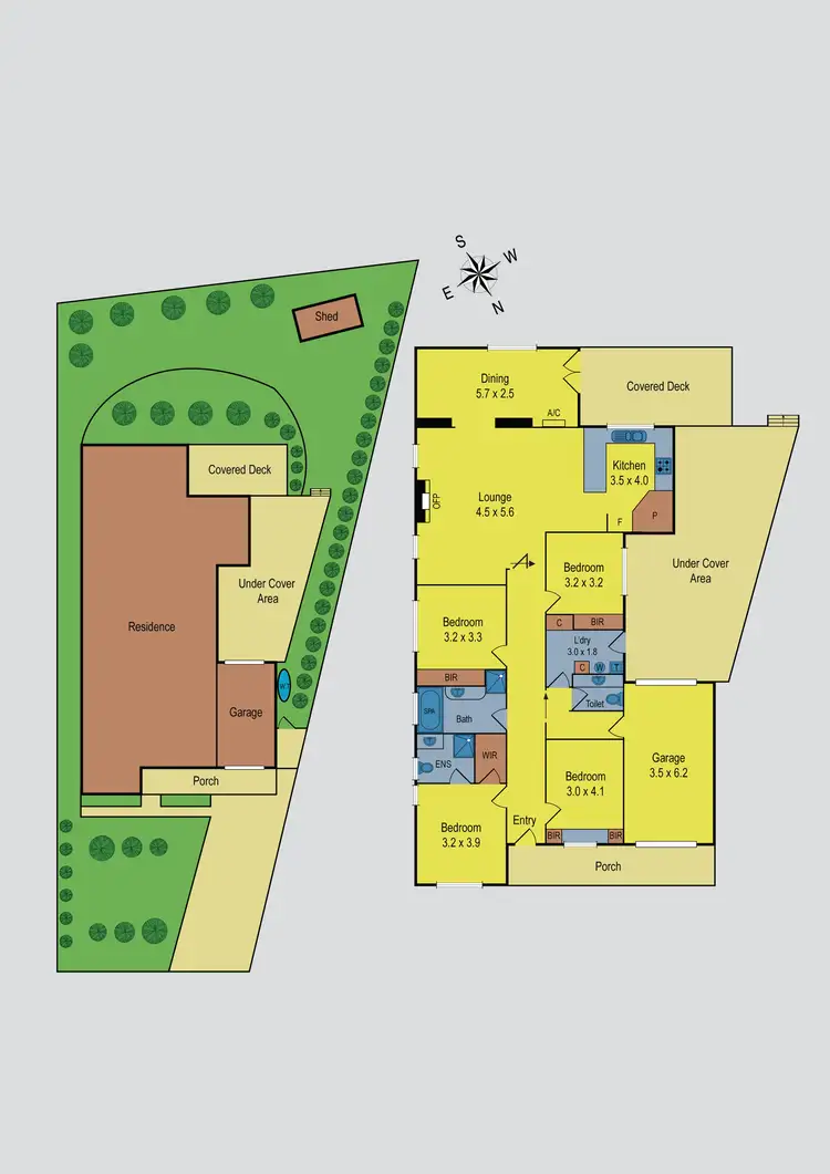 Floorplan of Homely house listing, 32 Hilltop Way, Gisborne VIC 3437