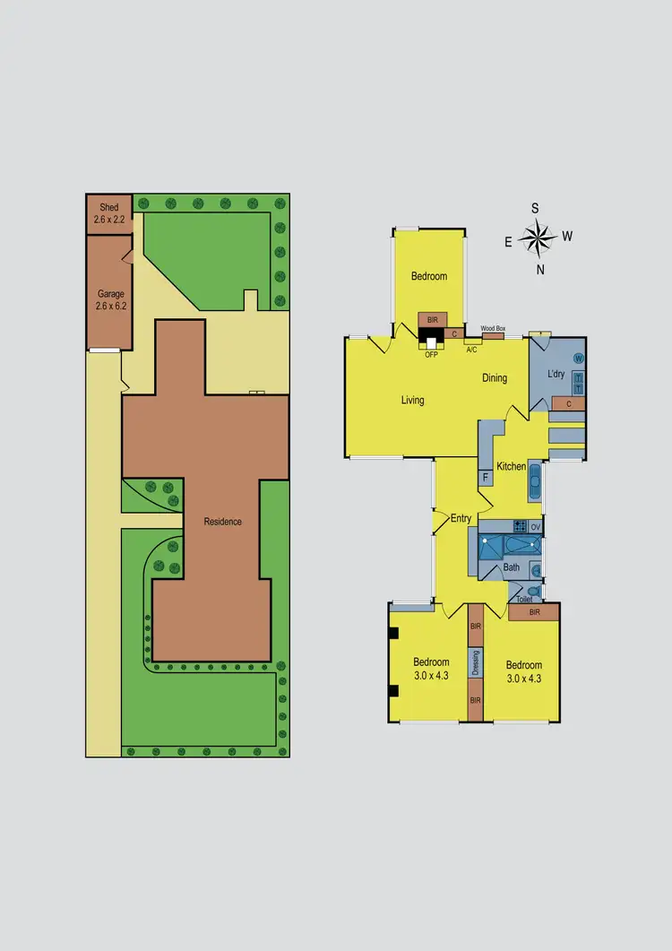 Floorplan of Homely house listing, 33 Ward Grove, Pascoe Vale South VIC 3044
