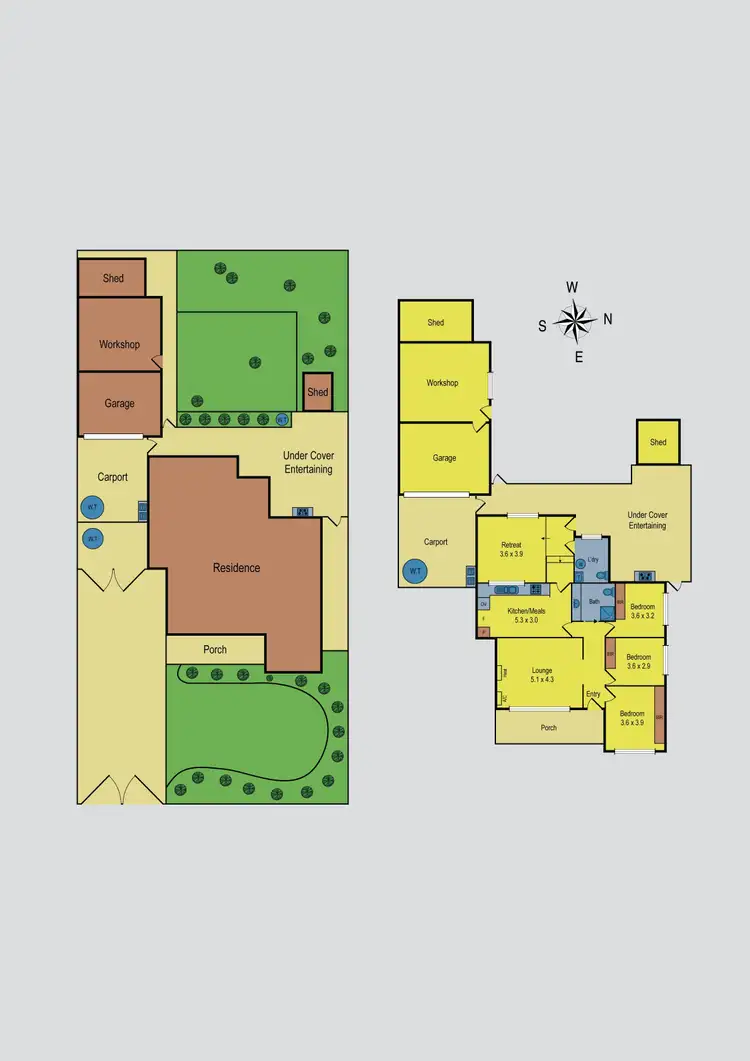 Floorplan of Homely house listing, 3 Olive Grove, Airport West VIC 3042
