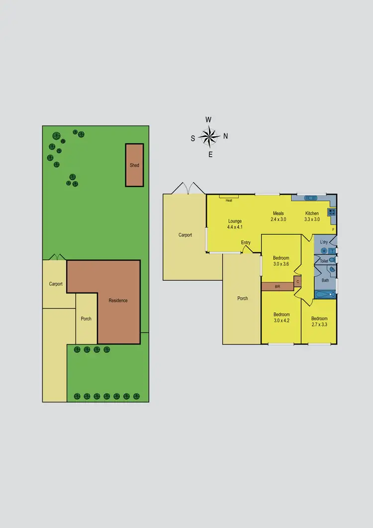 Floorplan of Homely house listing, 7 Curlew Close, Melton VIC 3337