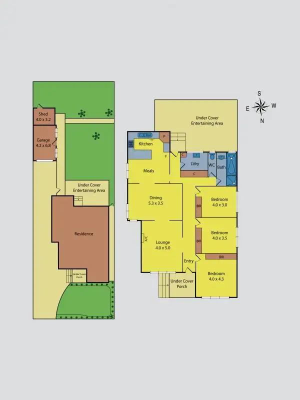 Floorplan of Homely house listing, 47 Victory Street, Keilor Park VIC 3042