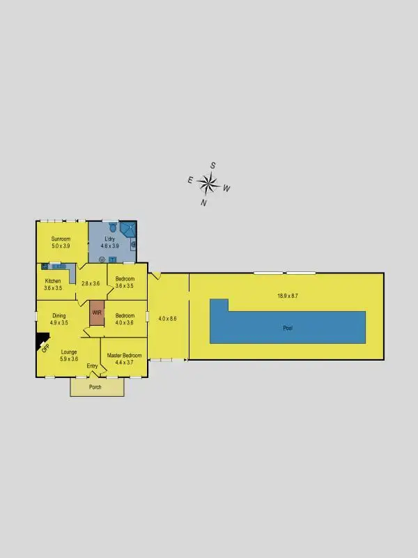 Floorplan of Homely house listing, 480 Settlement Road, Sunbury VIC 3429