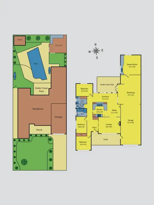 Floorplan of Homely house listing, 30 Bourchier Street, Glenroy VIC 3046