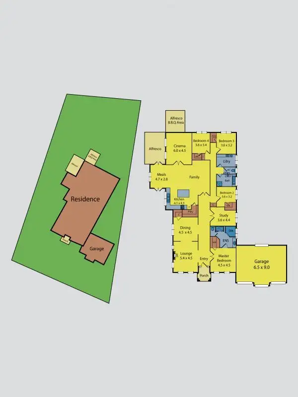 Floorplan of Homely house listing, 3 Lauren Court, Gisborne VIC 3437