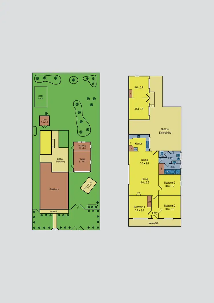 Floorplan of Homely house listing, 64 Station Street, Sunbury VIC 3429
